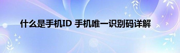通常包括IMEI(国际移动设备识别码